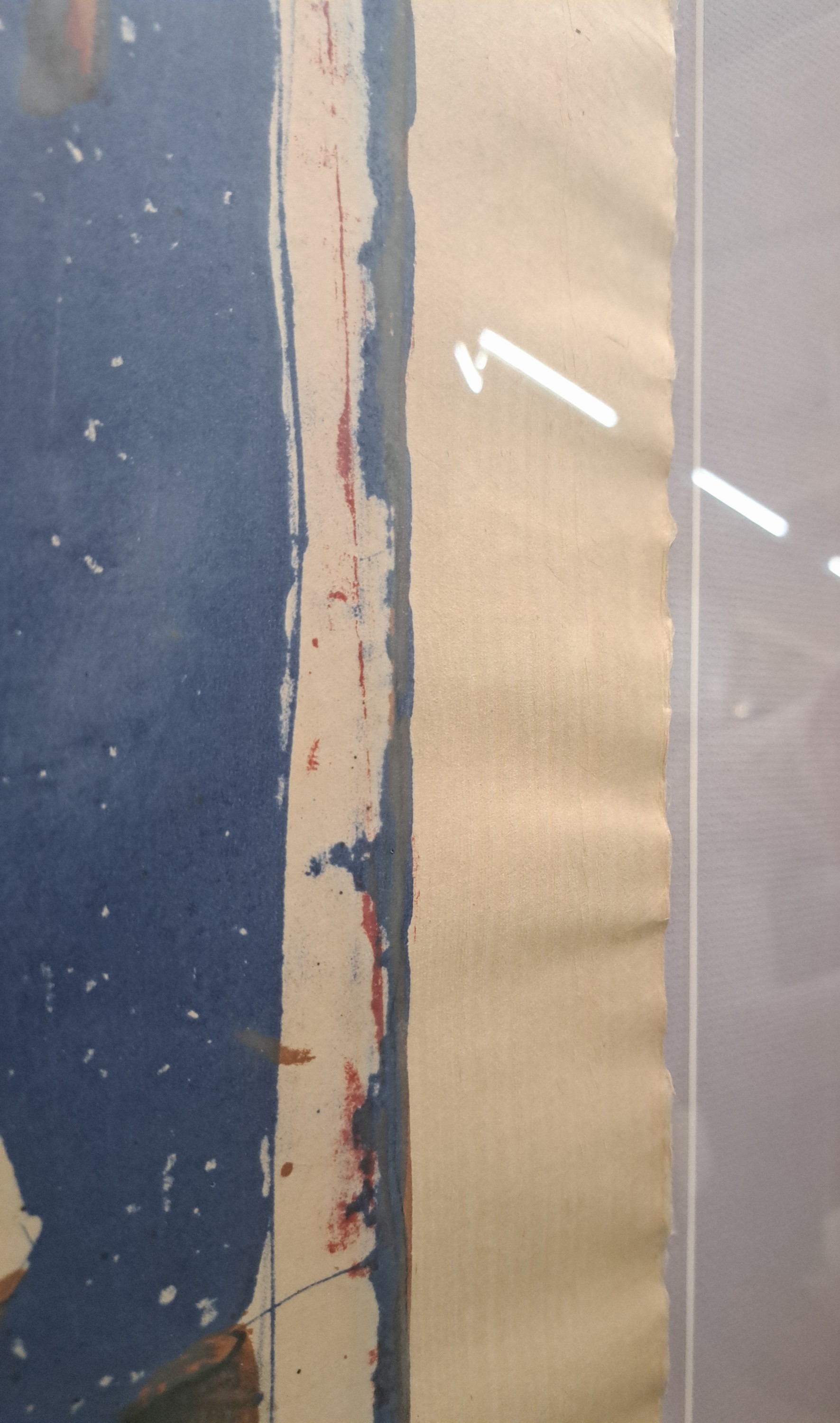 Detail q: Horst Janssen, 1929-1985, "der Kuss", 1985, Farblitho, num. 55/100, handmonogrammiert und datiert 85, ca. 43.5 x 33 cm/Blattgr. 54.5 x 45 ...