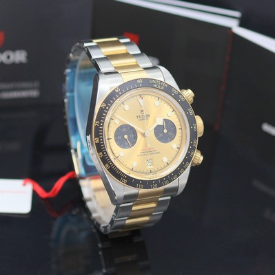 26983875b - TUDOR Black Bay ungetragener Armbandchronograph Referenz M79363N-0007, Automatik, ...