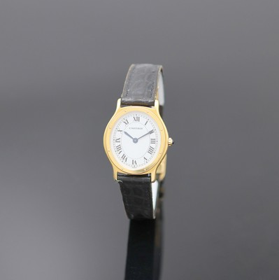 Image 26984251 - CARTIER Paris Damenarmbanduhr Arcade in GG 750/000 Referenz 9605, Handaufzug, ...