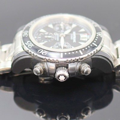 26984305f - MONTBLANC Meisterstück Herrenchronograph mit Flyback Referenz 7044, Schweiz 2005, ...