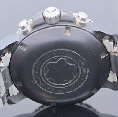 26984305g - MONTBLANC Meisterstück Herrenchronograph mit Flyback Referenz 7044, Schweiz 2005, ...