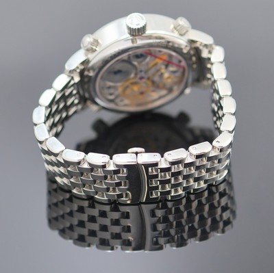 26984309c - GUINAND Weltzeituhr mit 5 Zeitzonen Referenz WZU-5, Schweiz um 2005, Handaufzug, ...