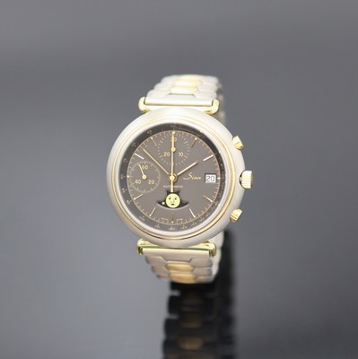 Image SINN Armbandchronograph mit Mondphase Referenz 247, Schweiz um 1980, Automatik, ...