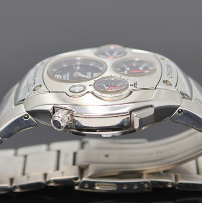 26984317c - SEIKO Kinetic Sportura Herrenarmbanduhr mit Chronograph Referenz 9T82-0AC0, Japan 1990er ...