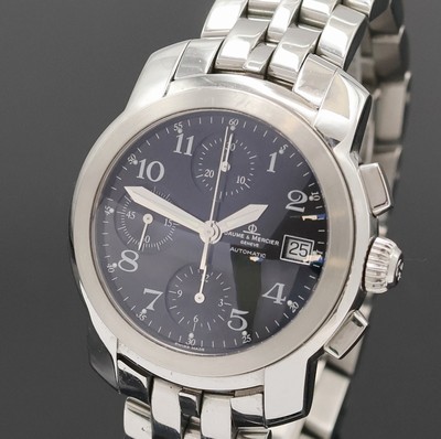 26984319a - BAUME & MERCIER Capeland Herrenchronograph in Stahl Referenz MV045216, Schweiz um 2000, ...