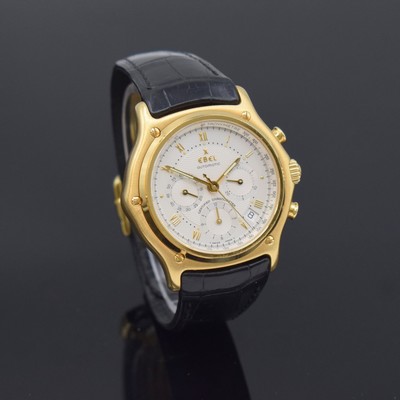 26984744c - EBEL Armbandchronograph Chronometer Le Modulorin GG 750/000 Referenz E8137241, ...