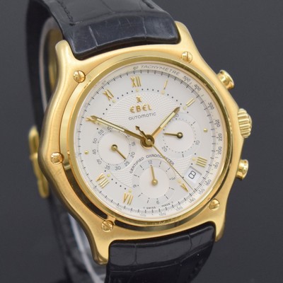26984744d - EBEL Armbandchronograph Chronometer Le Modulorin GG 750/000 Referenz E8137241, ...