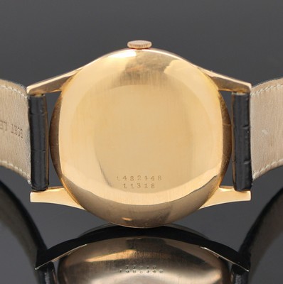 26984746d - UNIVERSAL GENEVE große Herrenarmbanduhr in RG 750/000, Handaufzug, Schweiz um ...