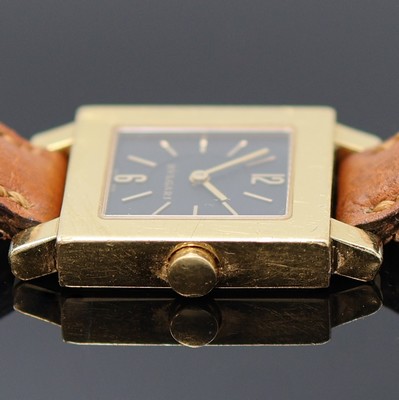 26984749c - BULGARI Quadrato Damenarmbanduhr in GG 750/000 Referenz SQ 22 GL, Schweiz um 2010, ...