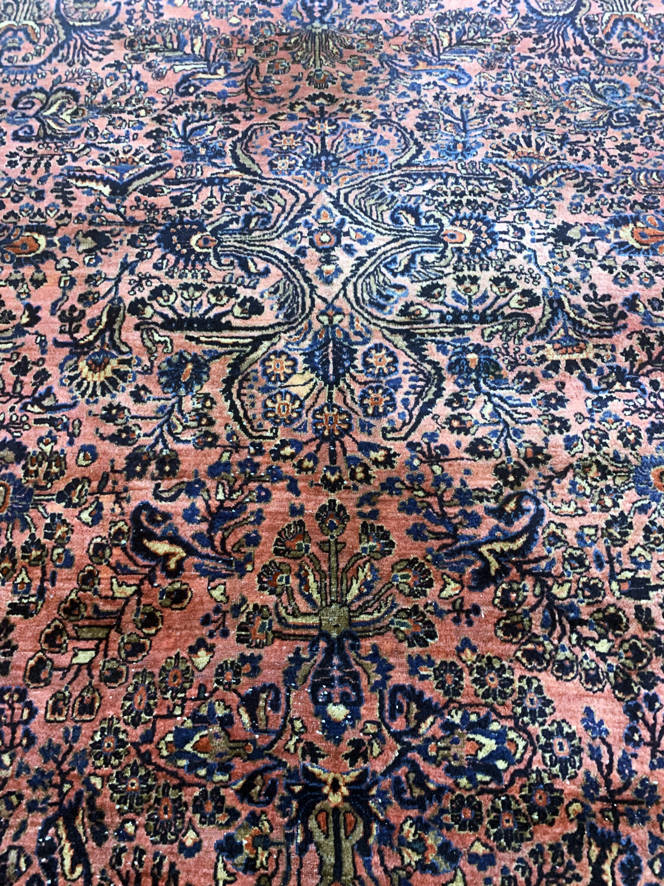 Detail h: Sarogh US Re-Import, Persien, Anfang 20.Jhd., Wolle auf Baumwolle, ca. 347 x 257 cm, EHZ: 3(Morsch)