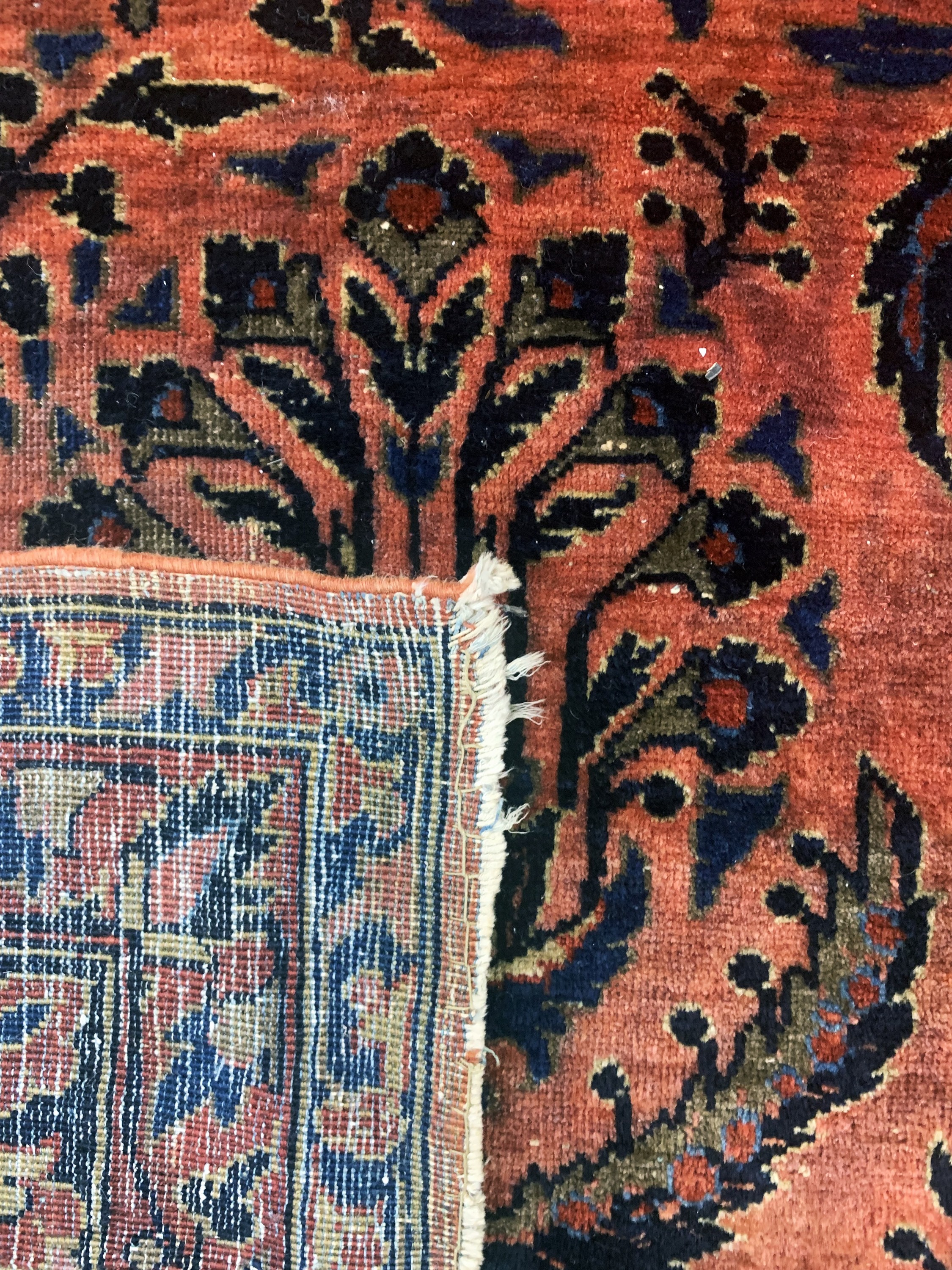 Detail i: Sarogh US Re-Import, Persien, Anfang 20.Jhd., Wolle auf Baumwolle, ca. 362 x 256 cm, EHZ: 3(Morsch).