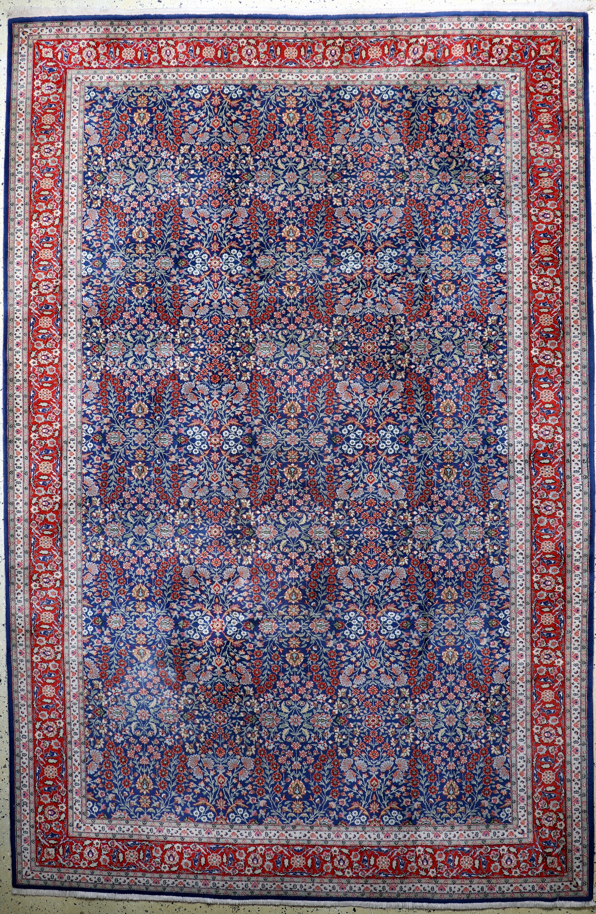 Hereke fein, Türkei, Mitte 20.Jhd, Wolle auf Baumwolle, ca. 360 x 240 cm, EHZ: 2
