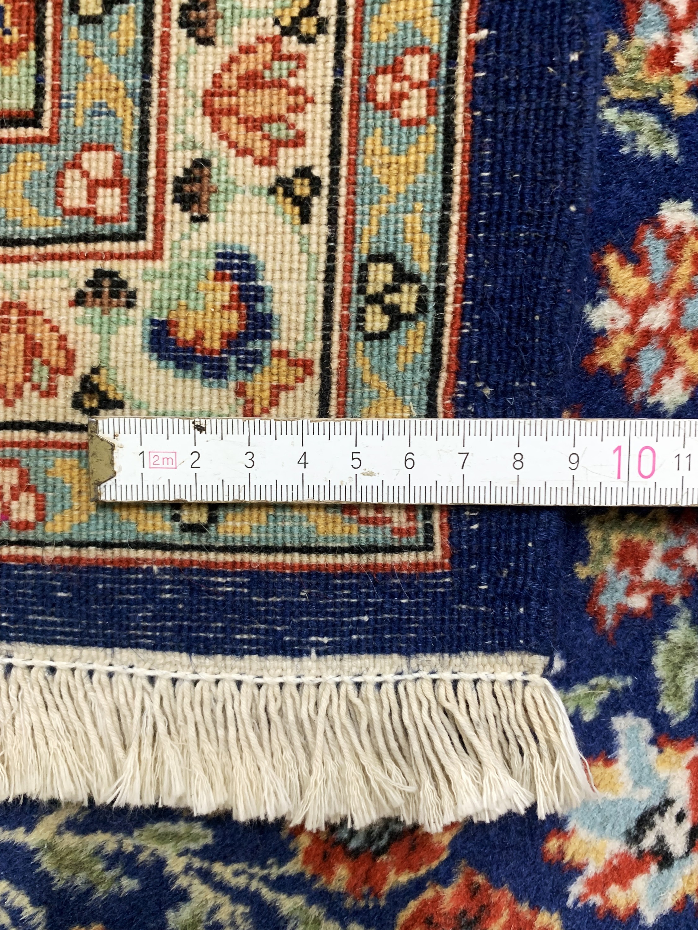Detail h: Hereke fein, Türkei, Mitte 20.Jhd, Wolle auf Baumwolle, ca. 360 x 240 cm, EHZ: 2