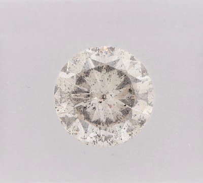 26986067a - Loser Brillant ca. 1.74 ct l.get.Weiß(J)/p3, ca. 8.19 x 8.34 x 4.25 mm, IGI ...