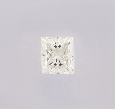 26986094a - Loser Diamant im Princess-Cut ca. 0.43 ct feines Weiß(G)/vs2, ca. 4.39 x 3.77 x ...