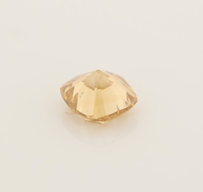 26986100a - Loser Diamant im Kissenschliff, ca. 0.52 ct natural Fancy deep Brownish Yellow/si1, ca. ...