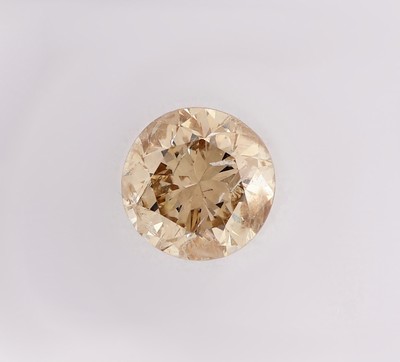 26986103a - Loser Brillant ca. 1.10 ct get.(W-X)/p2, ca. 6.38 x 6.49 x 4.23 mm, IGI Expertise anbei, ...