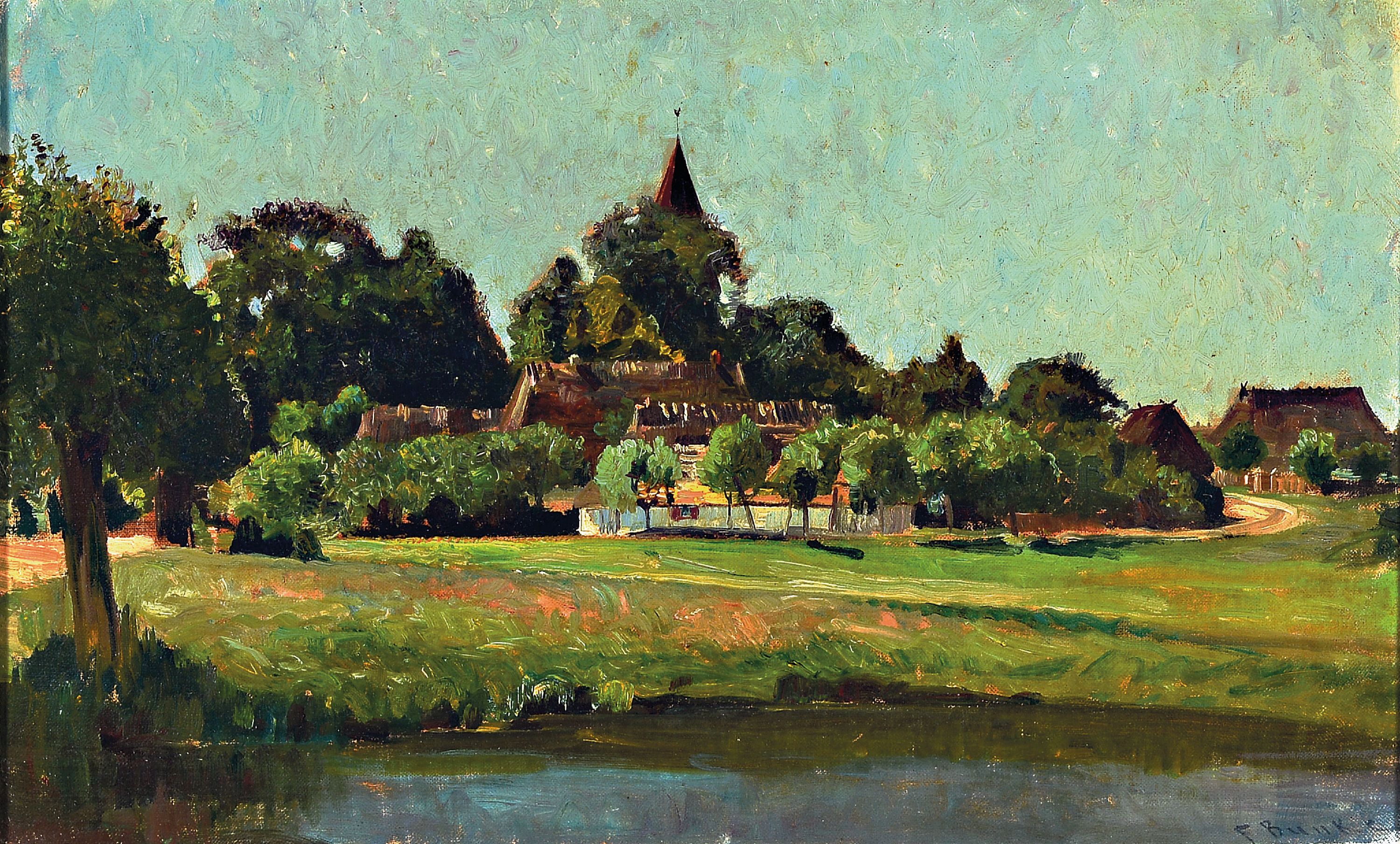 Image 26986396 - Frankz Bunke, Weimarer Künstler, 1857 Schwaan 1939 Weimar, Studium AK Berlin und ...