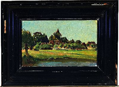 26986396k - Frankz Bunke, Weimarer Künstler, 1857 Schwaan 1939 Weimar, Studium AK Berlin und ...