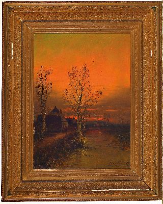 26986397k - Johann Jungblut,1860 Saarburg - 1912 Düsseldorf, zwei Pendants, Winter- und ...