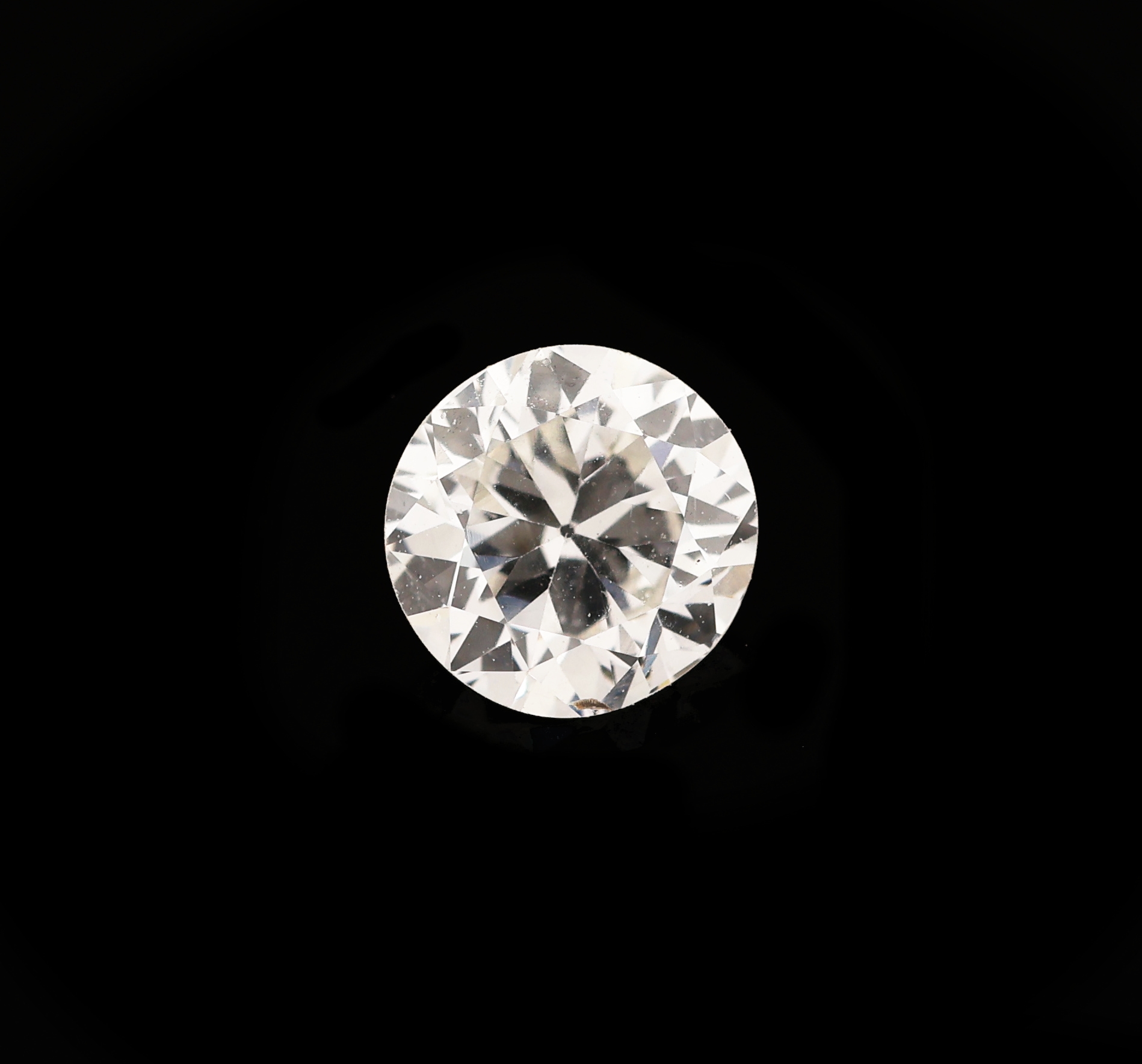 Detail a: Loser Altschliffdiamant, ca. 0.40 ct Weiß/si