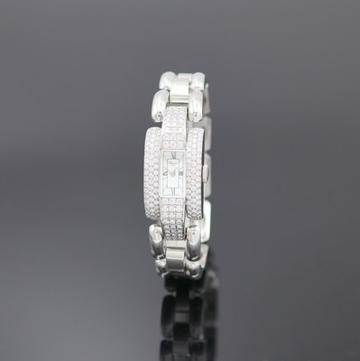 Image CHOPARD La Strada diamantbesetzte Damenarmbanduhr in WG 750/000 Referenz 41/6567, quarz, ...
