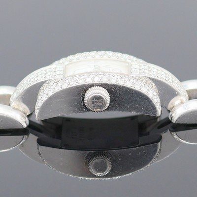 26986411d - CHOPARD La Strada diamantbesetzte Damenarmbanduhr in WG 750/000 Referenz 41/6567, quarz, ...