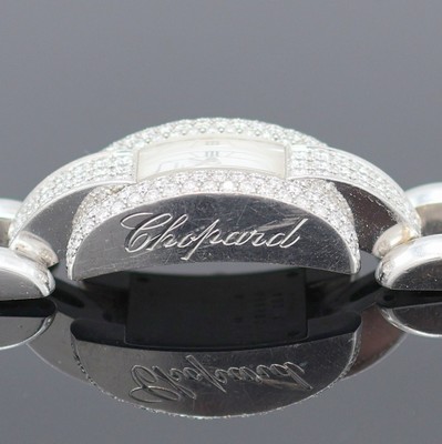 26986411e - CHOPARD La Strada diamantbesetzte Damenarmbanduhr in WG 750/000 Referenz 41/6567, quarz, ...