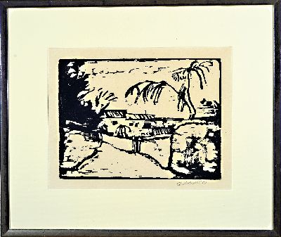 26986562k - Erich Heckel, 1883-1970, Holzschnitt, rechts unten sign. und dat. 09, ca. 29x39cm, PP, ...