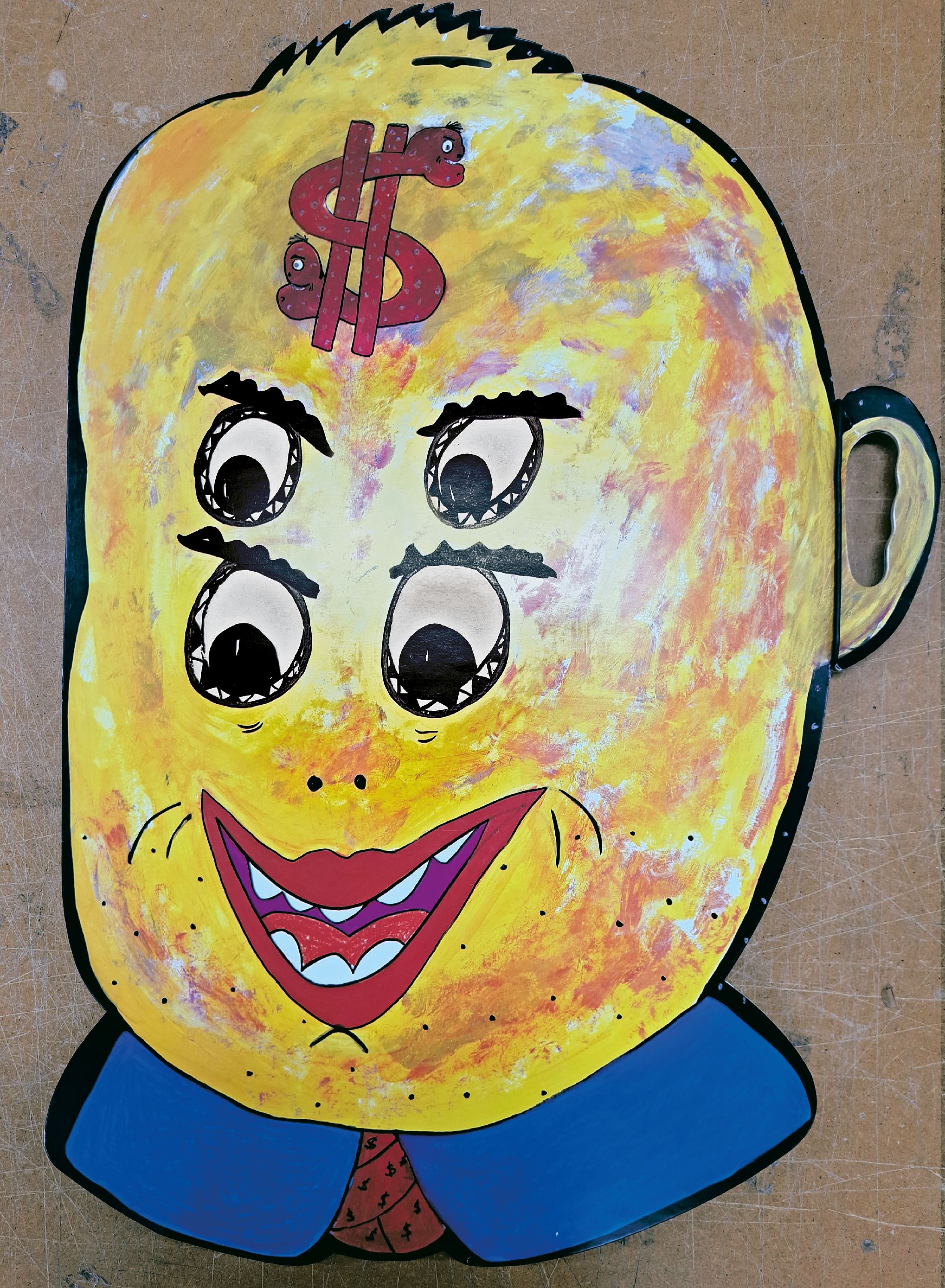 Image 26986736 - Andora, geb. 1958, Mischtechnik/Skulptur, im innen handsign., num. 653/750, ca. 82x55x4 ...