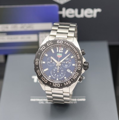 Image TAG HEUER Formula 1 Armbandchronograph in Stahl Referenz CAZ101AV, quarz, 3-teil. Geh. ...