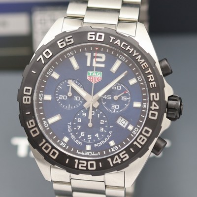 26986731a - TAG HEUER Formula 1 Armbandchronograph in Stahl Referenz CAZ101AV, quarz, 3-teil. Geh. ...