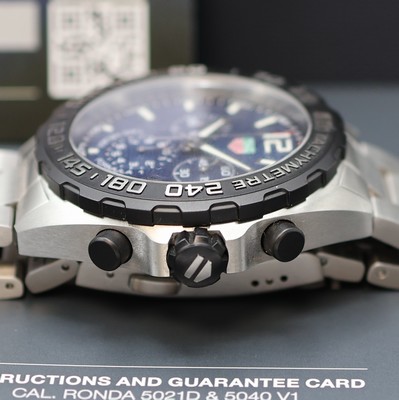 26986731c - TAG HEUER Formula 1 Armbandchronograph in Stahl Referenz CAZ101AV, quarz, 3-teil. Geh. ...