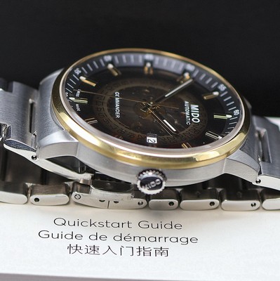 26986732c - MIDO Commander Herrenarmbanduhr in Stahl Referenz M021407, Automatik, beids. vergl., ...