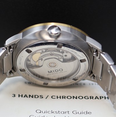26986732d - MIDO Commander Herrenarmbanduhr in Stahl Referenz M021407, Automatik, beids. vergl., ...