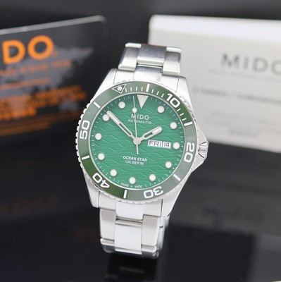Image MIDO Ocean Star Herrenarmbanduhr Referenz M0424301109100, Automatik, 3-teil. ...