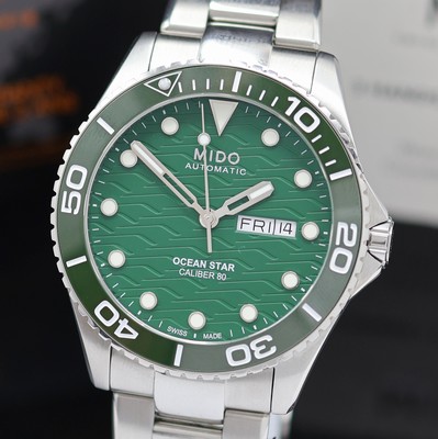 26986733a - MIDO Ocean Star Herrenarmbanduhr Referenz M0424301109100, Automatik, 3-teil. ...