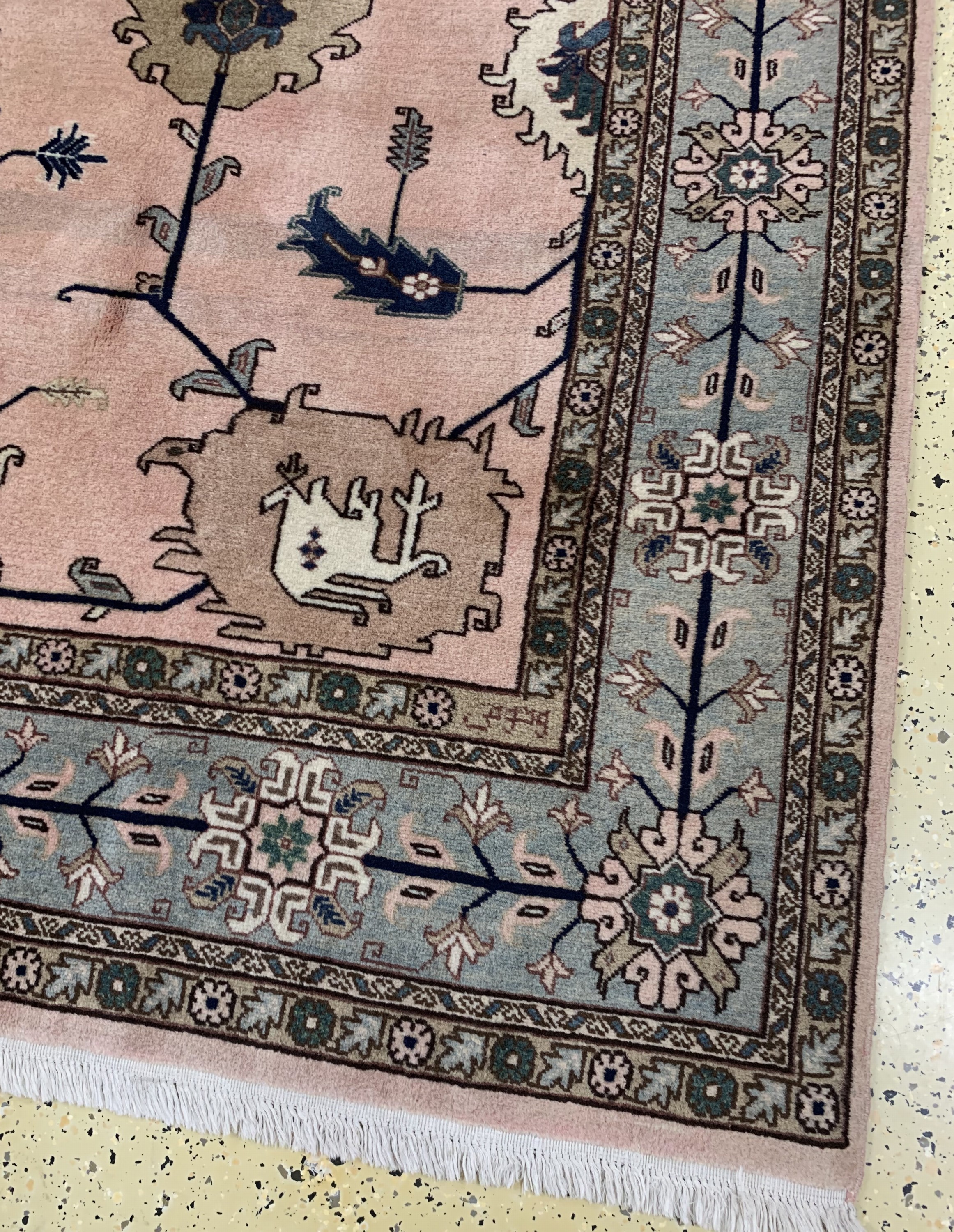 Detail a: Azeri, Persien, Ende 20.Jhd, Wolle auf Baumwolle, ca. 300 x 200 cm, EHZ: 2
