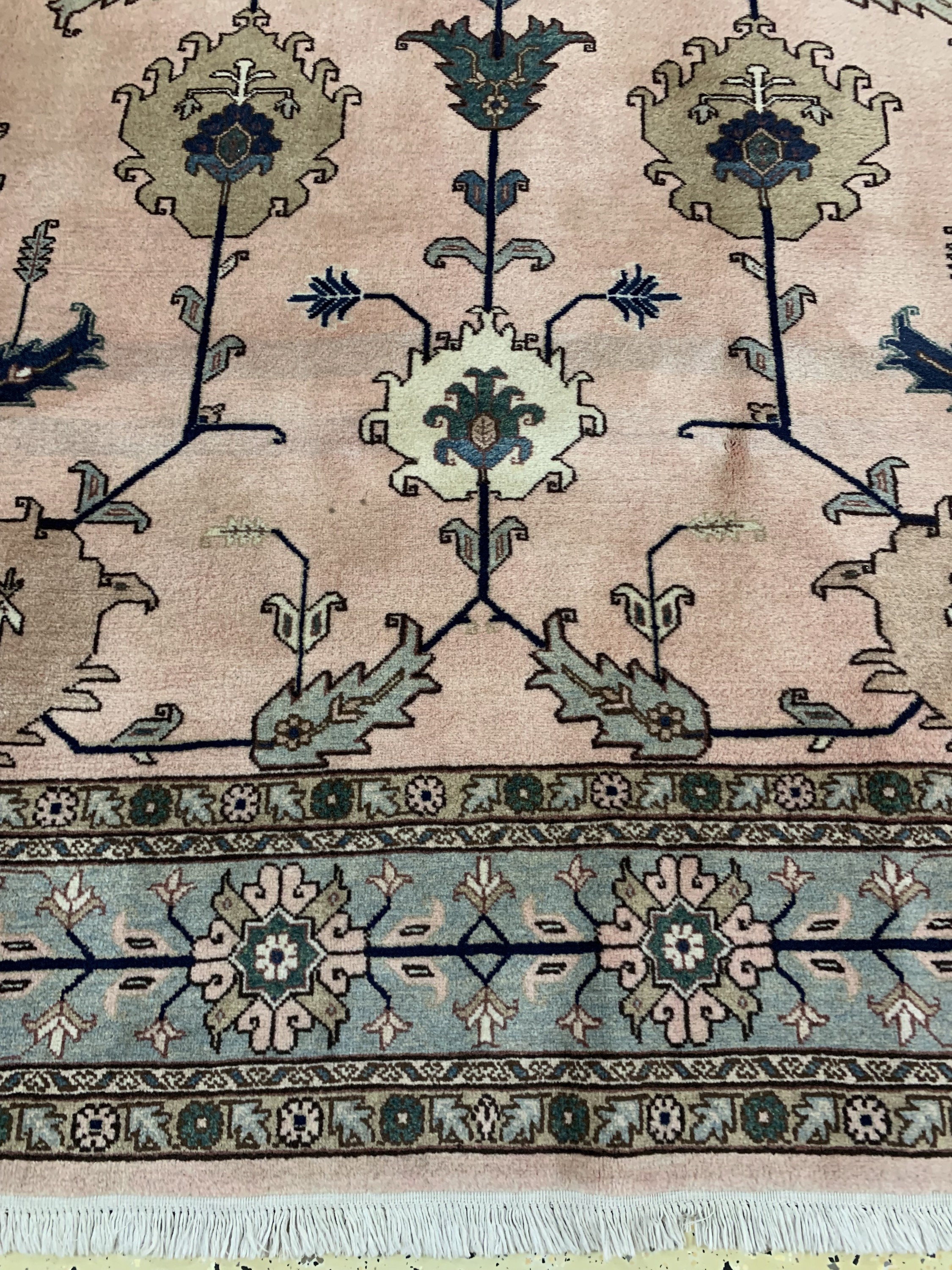 Detail b: Azeri, Persien, Ende 20.Jhd, Wolle auf Baumwolle, ca. 300 x 200 cm, EHZ: 2