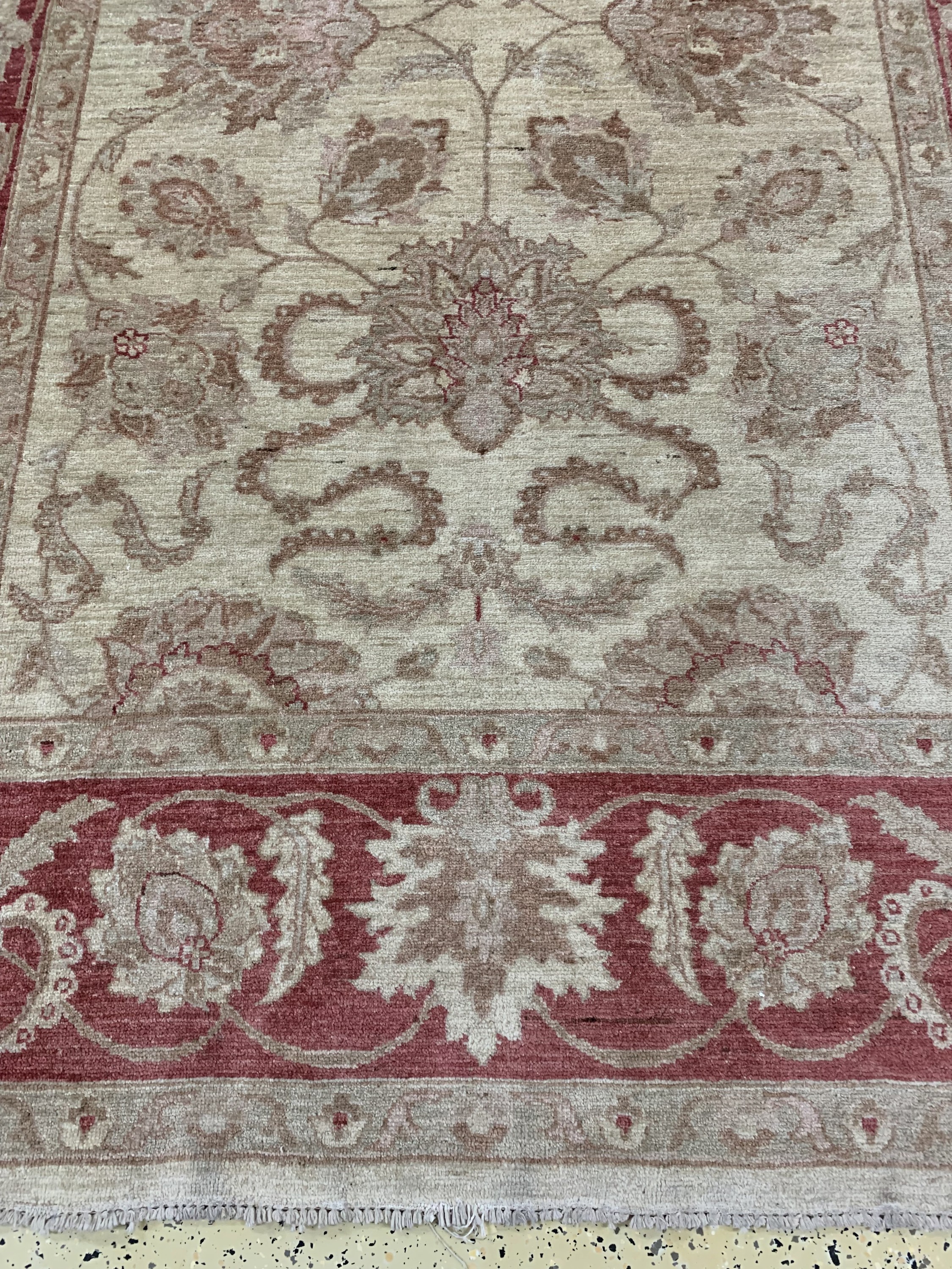 Detail c: Sigler, Pakistan, Ende 20.Jhd, Wolle auf Baumwolle, ca. 260 x 182 cm, EHZ: 2