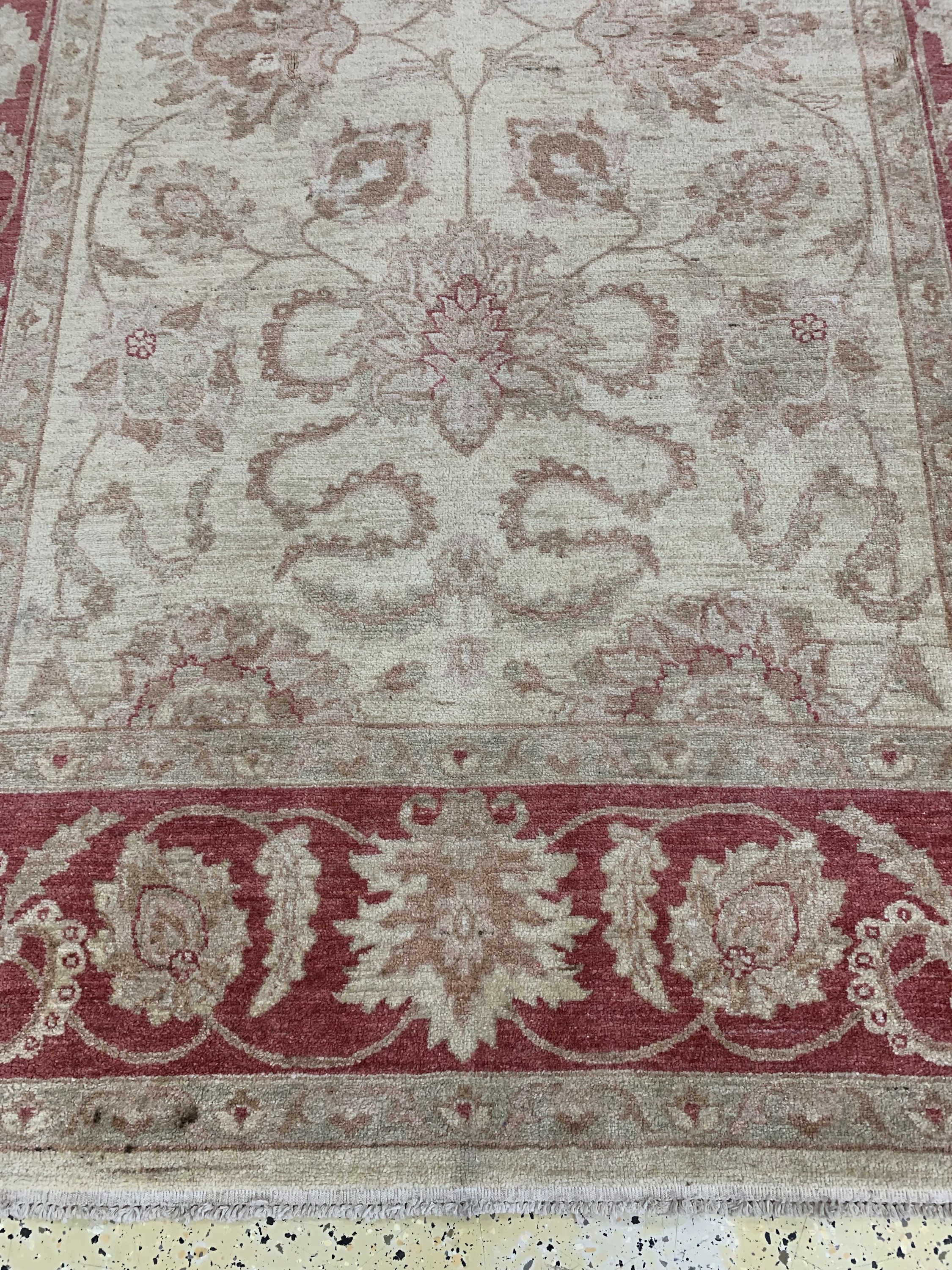 Detail f: Sigler, Pakistan, Ende 20.Jhd, Wolle auf Baumwolle, ca. 260 x 182 cm, EHZ: 2