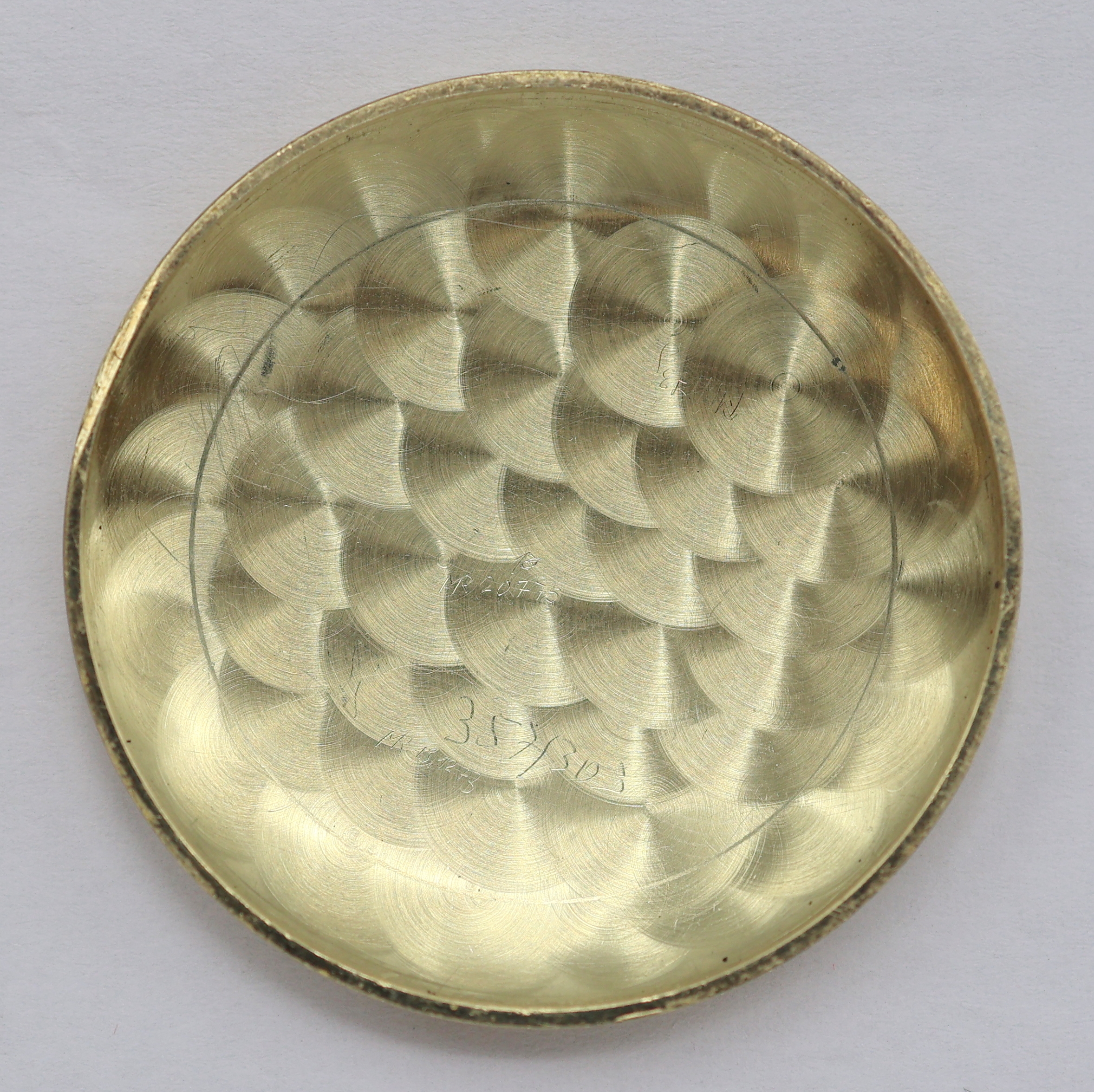 Detail h: EPPO Herrenarmbanduhr in GG 585/000, Deutschland um 1965, Automatik, 2-tlg. Geh., Boden aufgedr., silb. Zifferbl., gold. Indizes u. Zeiger, ...