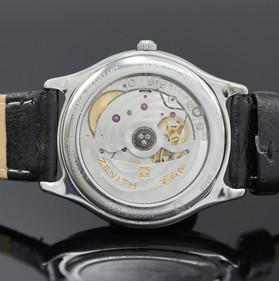 26986943c - ZENITH Elite Armbanduhr in Stahl Referenz 90/010040 670, Schweiz um 2000, Automatik, ...