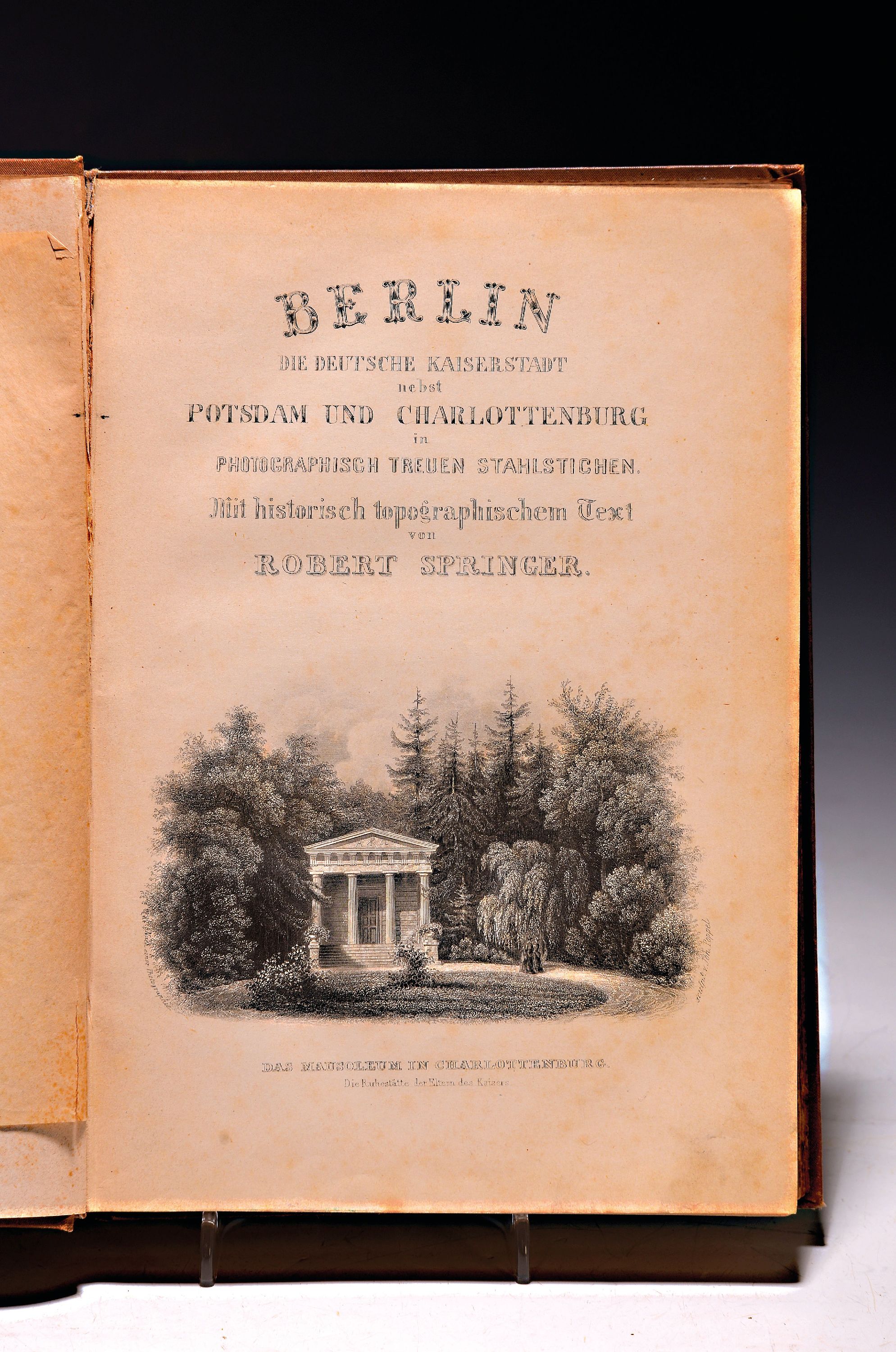 Image 26987027 - Robert Springer (1816-1885): Berlin, die deutsche Kaiserstadt nebst Potsdam und ...