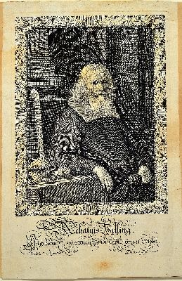 26987016k - 5 alte Stiche: Porträt des Georg Endter der ältere und des Johann Andreas Endter, ...