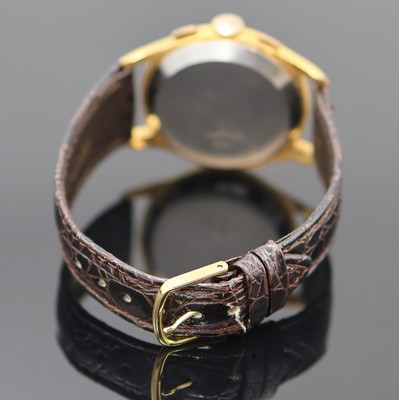 26987017b - SULLY Chronographe Suisse vergoldeter Armbandchronograph, Schweiz um 1945, Handaufzug, ...