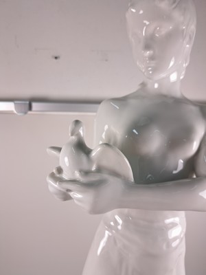 26987022c - Große Porzellanfigur ´Die Unschuld´, Rosenthal, Entw. Richard Scheibe (1879-1964), ...