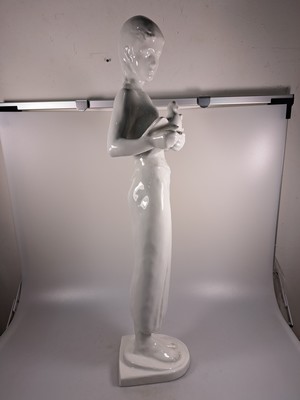 26987022h - Große Porzellanfigur ´Die Unschuld´, Rosenthal, Entw. Richard Scheibe (1879-1964), ...