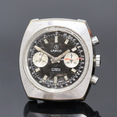 26987028a - LANCO / LATINO 2 Herrenchronographen Kaliber Valjoux 7733, Schweiz um 1970, Handaufzug, ...