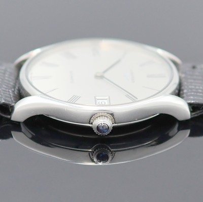 26987038d - LONGINES elegante Armbanduhr in Stahl Referenz 4184, Schweiz um 1980, Automatik, 2-tlg. ...